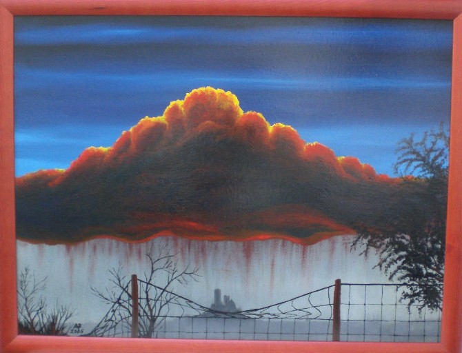 _Regenwolke hinterm Zaun